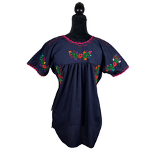 Cargar imagen en el visor de la galería, Blusa con bordado multicolor San Antonino
